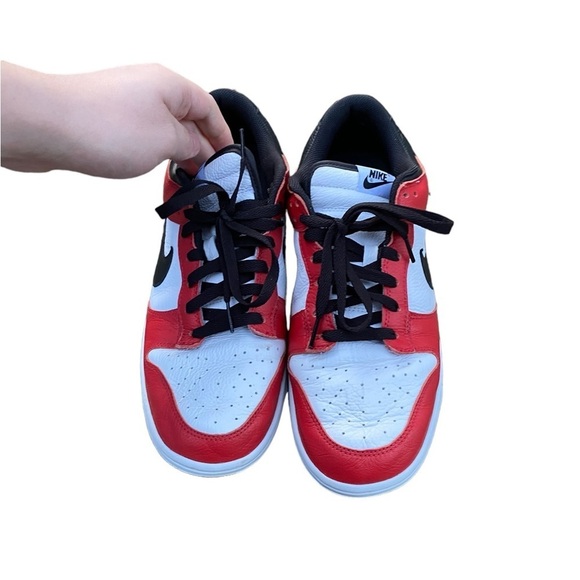 Nike Dunk Chicago’s Size 12 Nike By You Shoes Red - Picture 6 of 13